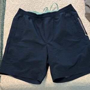 Birddogs Teal and Black Athletic Shorts